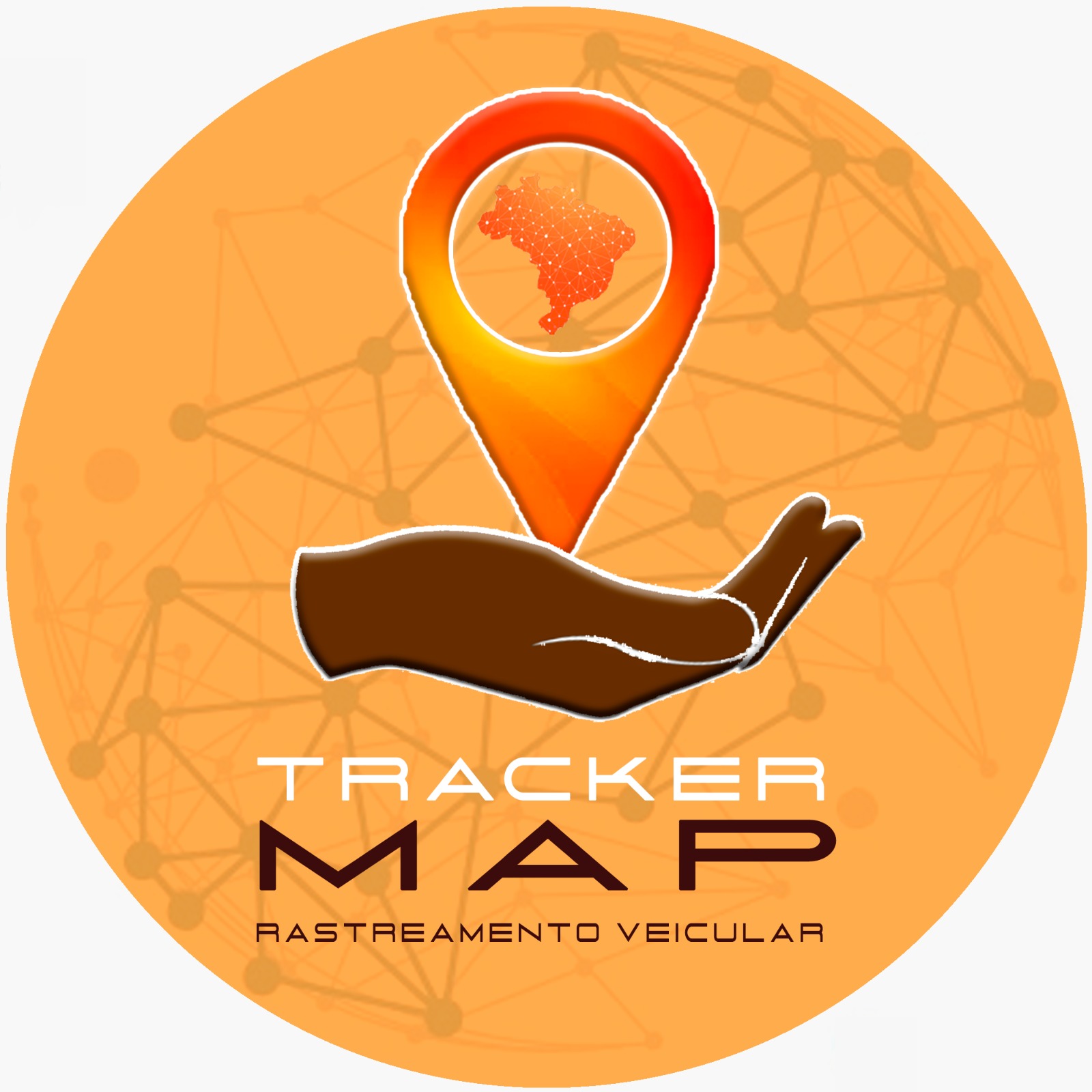 Logo TrackerMap Rastreamento Veicular GPS Salvador Bahia